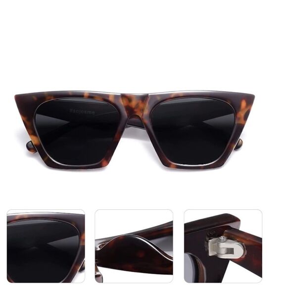 Square Cat Eye Sunglasses  - Picture 3 of 3